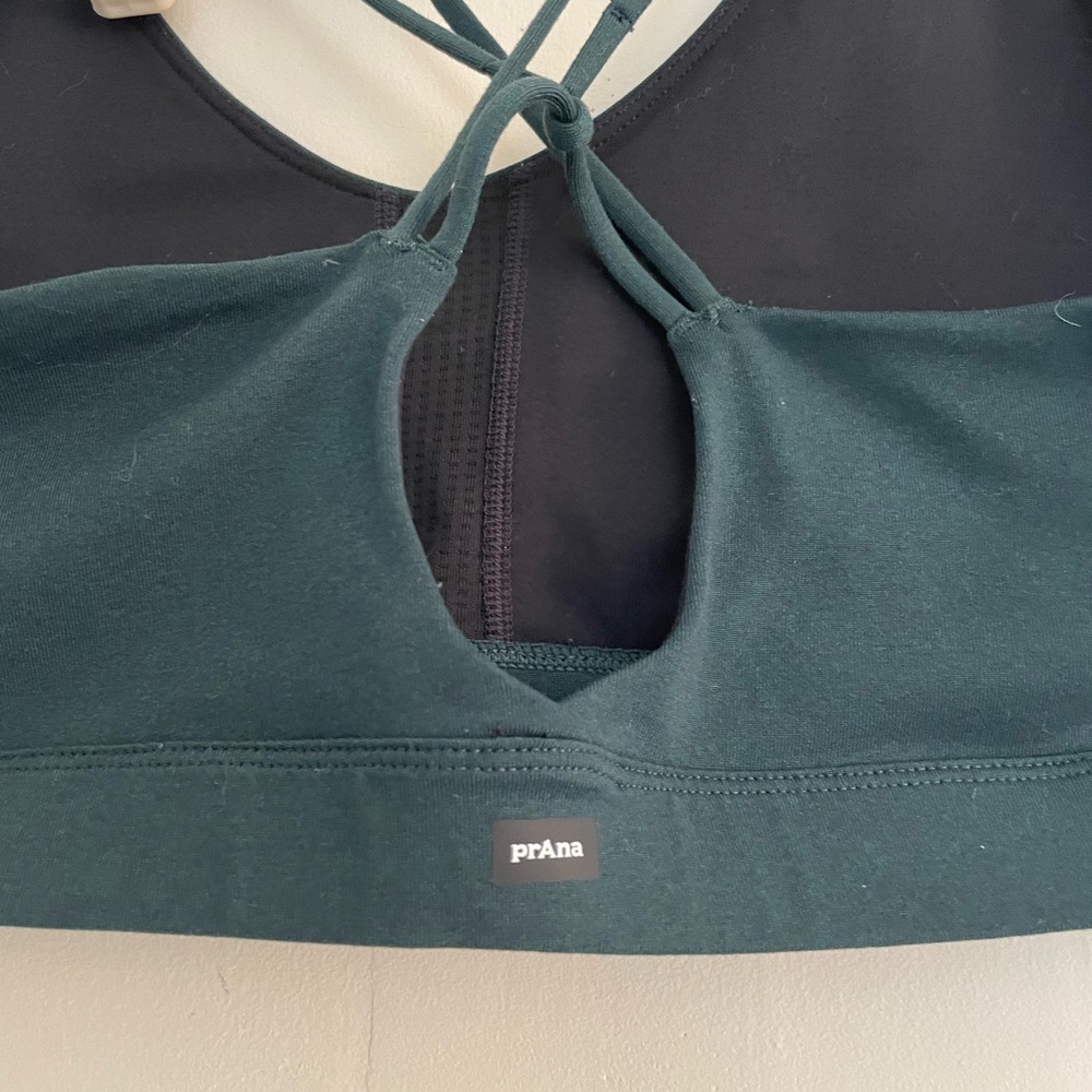 Prana Everyday Bra in Dark Green XL - Picture 4 of 12